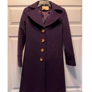 Michael Kors Classic Wool Blend Peacoat, size XS